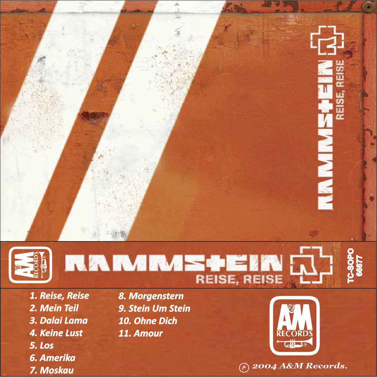 Rammstein-Reise, Reise